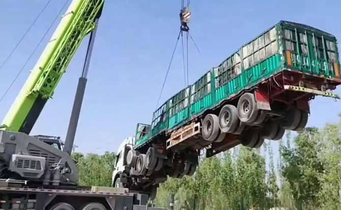 哈尔滨道路脱困救援案例